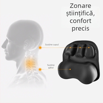 Pernă auto gonflabilă pentru cap – reglabilă cu aer, universală pentru toate sezoanele