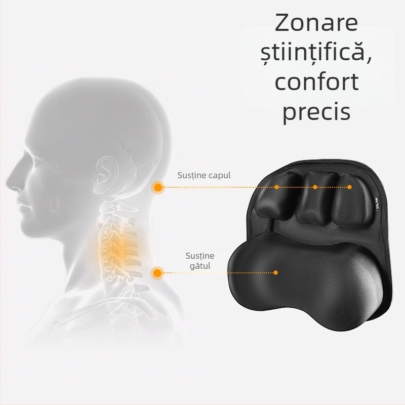 Pernă auto gonflabilă pentru cap – reglabilă cu aer, universală pentru toate sezoanele