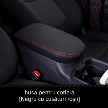 Husă pentru cotiera centrală RAV4 (2020) – piele Ultrafilm, personalizabilă