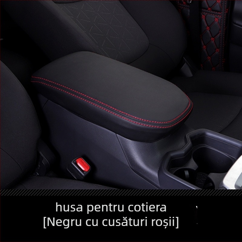 Husă pentru cotiera centrală RAV4 (2020) – piele Ultrafilm, personalizabilă