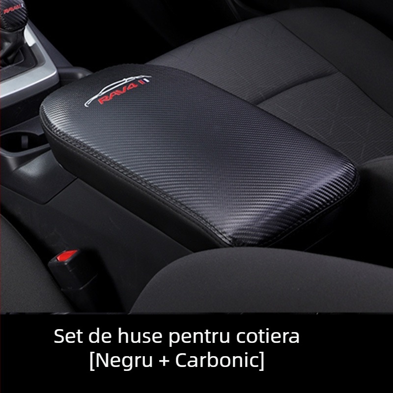 Husă pentru cotiera centrală RAV4 (2020) – piele Ultrafilm, personalizabilă