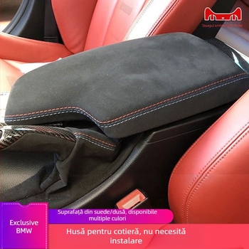 Pad pentru capacul cutiei cotierelor – Compatibil cu BMW Seria 3/4/5 și X1–X6; Material: Altul