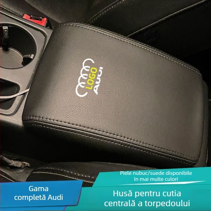 Protecție pentru cotiera centrală a consolei pentru modelele A6L, A4L, Q5L, A3, Q3, Q5, Q2L, A5 - Material: Alt; Fără personalizare