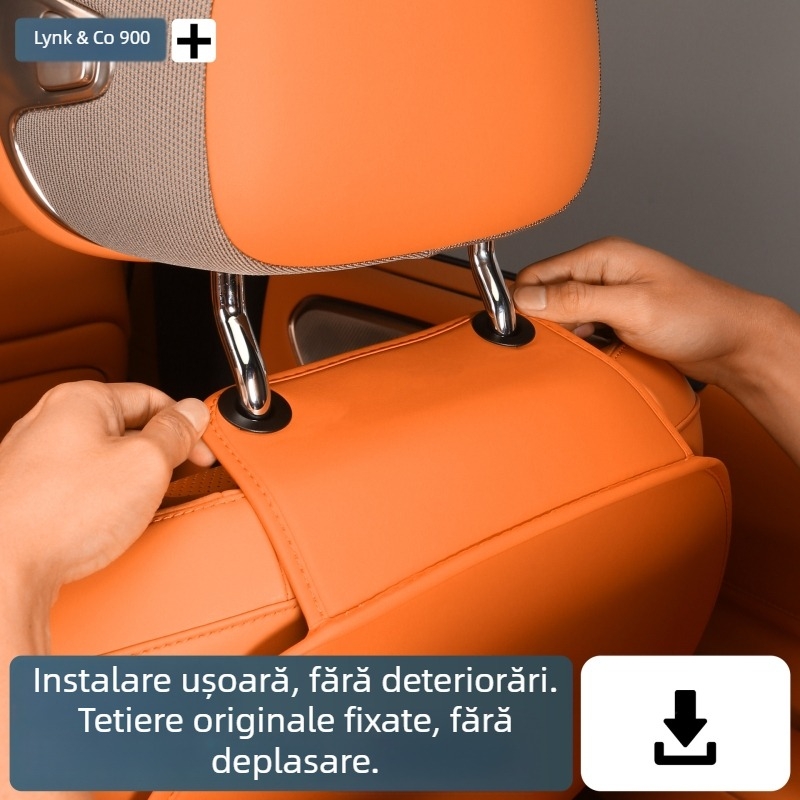 Protecție pentru spătarul scaunelor Lynk & Co 900, cu trei rânduri – protecție împotriva murdăriei, accesoriu interior