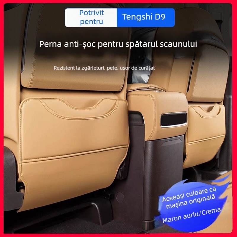 Special tsd9 Protecție pentru bancheta din spate anti-șoc pentru Tengshi D9 — all-season, umplere cu burete, imprimare logo