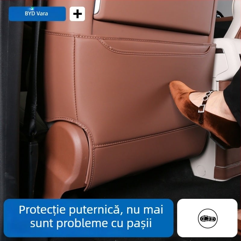 BYD protecție pentru spatele banchetei — piele, umplutură din burete, pentru toate anotimpurile