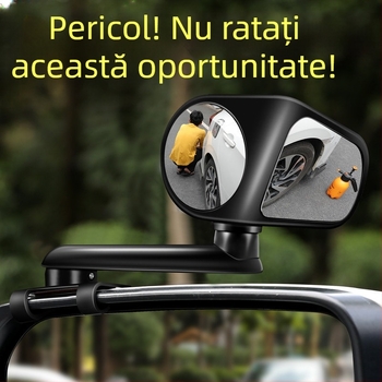 Beijing Duobao Oglindă retrovizoare auto multifuncțională, rotație de 360°, unghi larg, acoperire a unghiurilor moarte