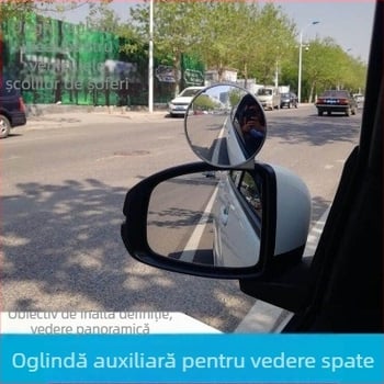 Oglindă retrovizoare cu unghi larg pentru Jetta, oglindă rotativă mică pentru unghiul mort