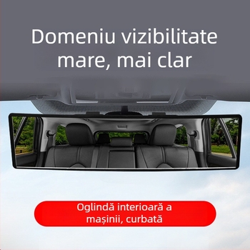 Oglindă interioară pentru mașină – sticlă HD, unghi larg, brand: Huitian