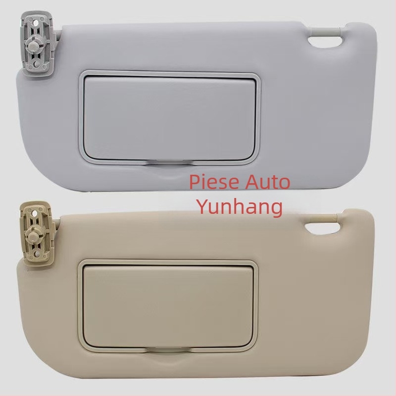 Parasolar Kia Sportage 2005-2015 cu oglindă cosmetică, montaj snap-on, imprimare logo, stil minimalist