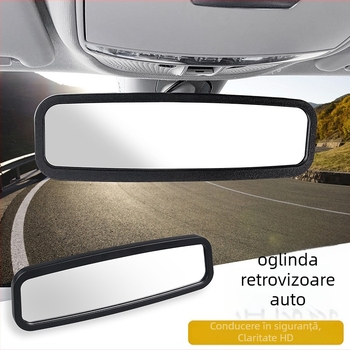 Oglindă HD pentru makeup în mașină, montaj snap-on, 400 g, personalizabilă, compatibilitate generală