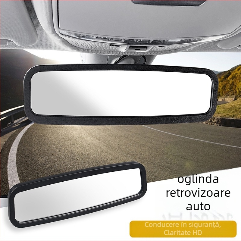 Oglindă HD pentru makeup în mașină, montaj snap-on, 400 g, personalizabilă, compatibilitate generală
