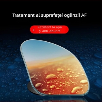 Accesoriu oglindă retrovizor auto, oglindă rotundă pentru unghiuri oarbe, 360° unghi larg, HD