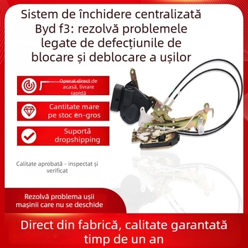 Ansamblu de încuietori pentru ușă F3/F3R/G3/RL3 cu încuietoare centrală și corp de cablu