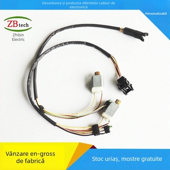 Jibin Zb-0038 conector TE pentru cablaj auto, 4 pini, pentru încuietoare centrală, electronică auto