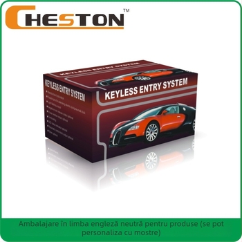 Sistem de închidere central auto cu telecomandă – acces fără cheie, 12V DC, universal pentru toate modelele 12V, fără motor central