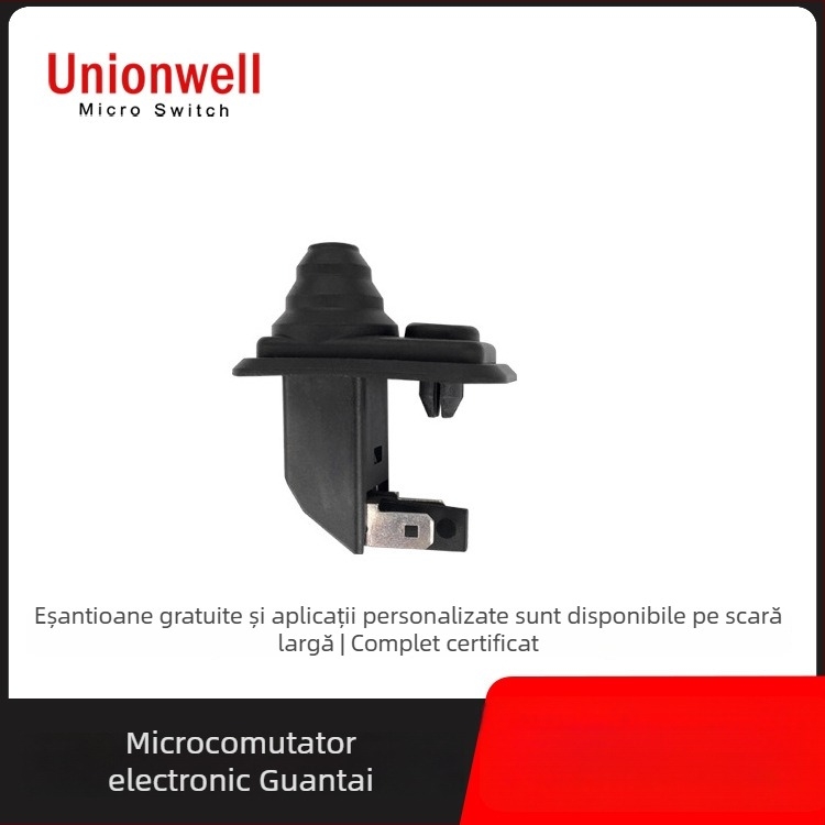 Unionwell întrerupător micro G22 waterproof pentru lacătul ușii auto, închidere centrală, 500000 cicluri, 36V DC, certificat CQC ENEC