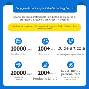 Cablu cablaj auto pentru gestionarea sistemului, ferestre electrice și încuiere centrală — Xinshengda; certificate UL, CUL, CCC, IATF 16949, ISO 9001, ISO 13485