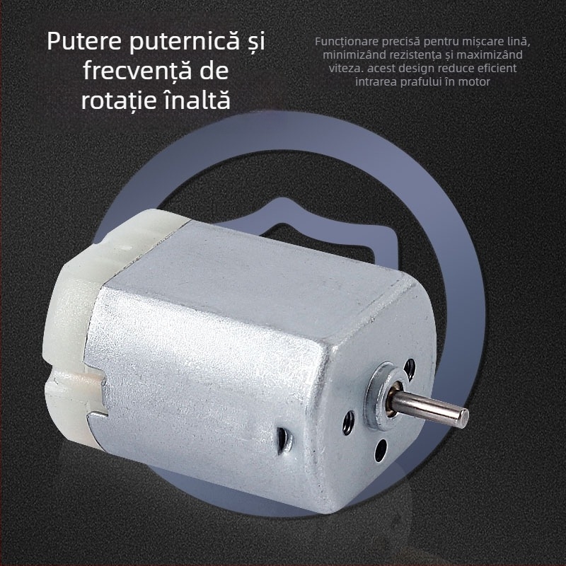 Micro motor 280 pentru închidere centrală – motor vibrație DC pentru ușă, 5000 rpm, 3V, 0.8A, 5 cuplă