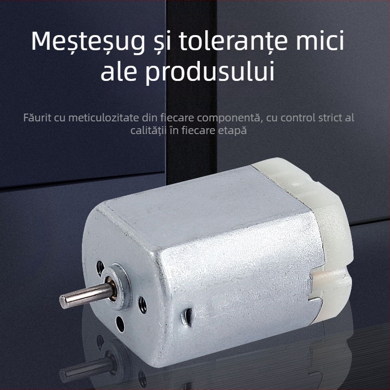 Micro motor 280 pentru închidere centrală – motor vibrație DC pentru ușă, 5000 rpm, 3V, 0.8A, 5 cuplă