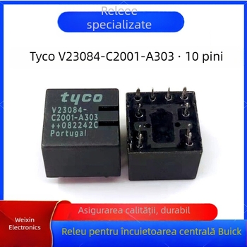 Taike V23084-C2001-A303 Releu pentru panoul de control al încuierii centrale Buick, 10 pini, 12VDC