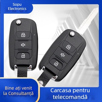 Carcasă cheie Wuling Hongguang S, carcasă din ABS, model G3-411, compatibilă cu Wuling și alte vehicule similare, lamă din aliaj, fără telecomandă