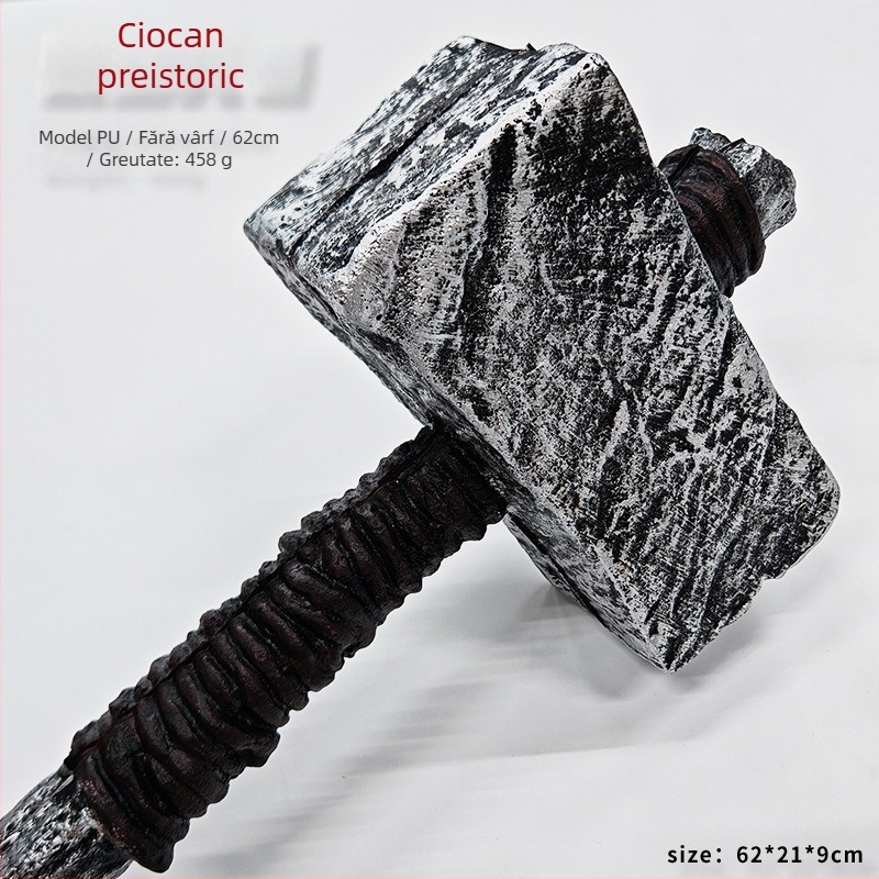 Ciocan Orc PU Foam Prop pentru Cosplay, Material PU, Prop decorativ, Brand Claw clawle animation