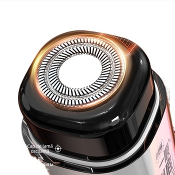 Aparat de ras electric cu cap rotativ (1 lamă), motor brushless, fără baterie încorporată