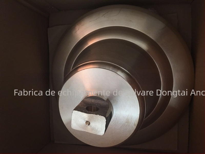 Clopot naval din cupru cu cioc de sondă pentru adâncime; gravare disponibilă a numelui vasului și a portului de înregistrare; Anchang model 160