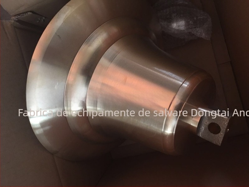 Clopot naval din cupru cu cioc de sondă pentru adâncime; gravare disponibilă a numelui vasului și a portului de înregistrare; Anchang model 160
