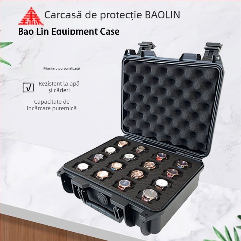 Carcasă portabilă pentru unelte din plastic PP, protecție IP67, turnare prin suflare, rezistentă la umezeală și coroziune, greutate 1,25 kg