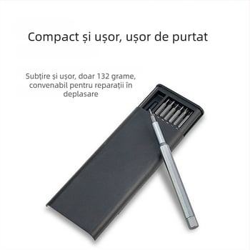 Set de șurubelnițe 24 în 1, șurubelnițe CR-V de precizie, unelte universale de demontare pentru telefoane mobile și calculatoare, biți magnetici puternici
