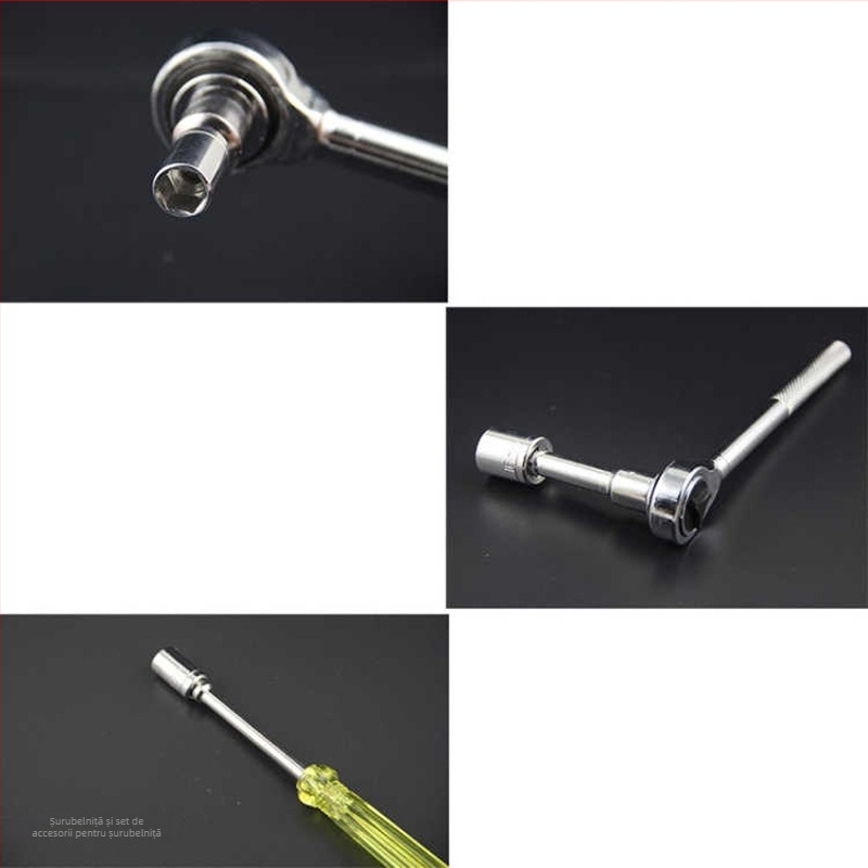 Set de 40 chei cu cutie, oțel crom-vanadiu, 1 kg, pentru mașini și uz casnic