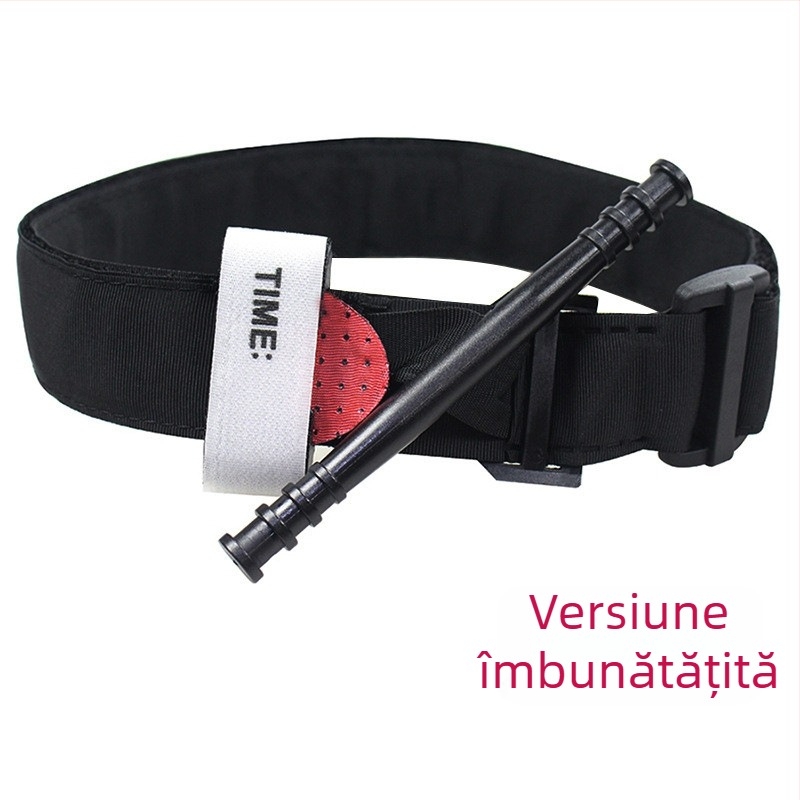 Turnichet de prim ajutor cu Velcro, material nylon, amestec nylon-poliester, marcă Xiechang, pentru curele și alte aplicații.