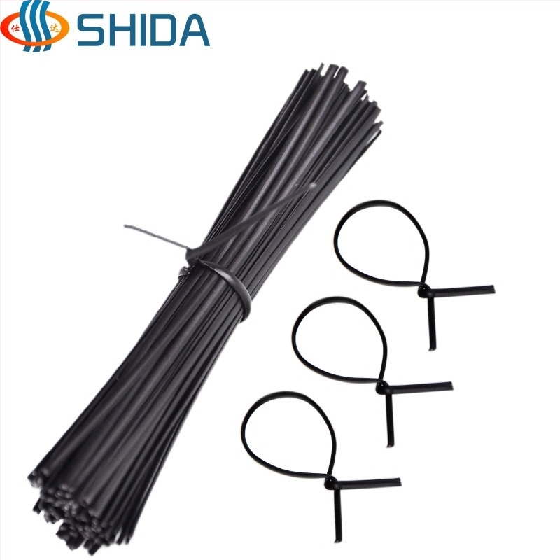 Legătură pentru cabluri cu miez din oțel acoperit cu cauciuc, strat exterior PE și fir interior – pentru instalații electrice — Brand Star