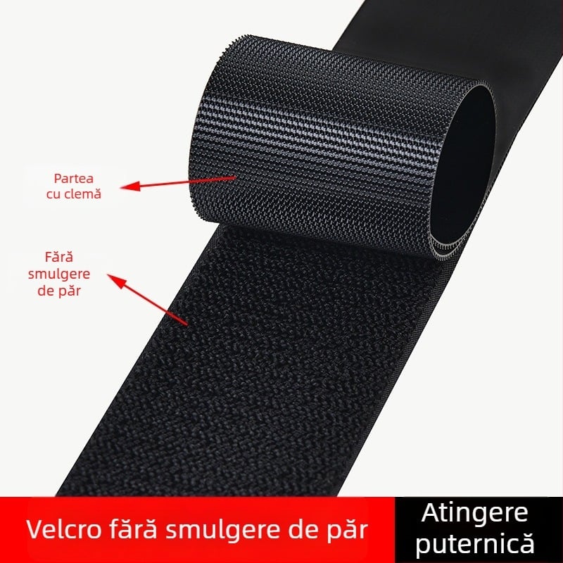 Velcro pentru haine – Velcro cu cârlige injectate, compoziție 60% nylon, 40% polyester, Velcro din nylon, destinat pantofi, rucsaci, mașini, produse pentru copii, cabluri, curele