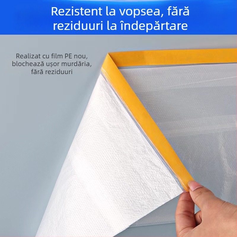 Folie de mască protectoare pentru mobilier și automobile (grosime 0,06 mm; vâscozitate înaltă; material: hârtie japoneză + PE; material de bază: hârtie; lungime personalizabilă)