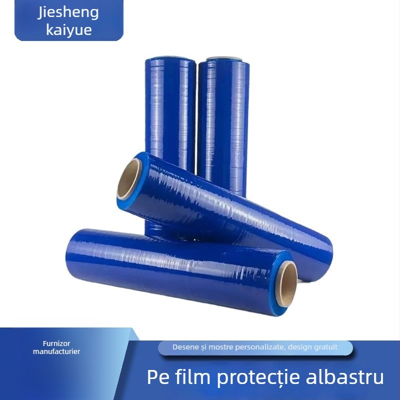 Folie protectoare PE pentru uși și ferestre – rezistentă la praf și zgârieturi; pentru sticlă, mânere de ușă, profile din aluminiu și foi ștanțate; grosime: 3,8/4,5/5,8 mm; vâscozitate: 5/10/20/40/60 g