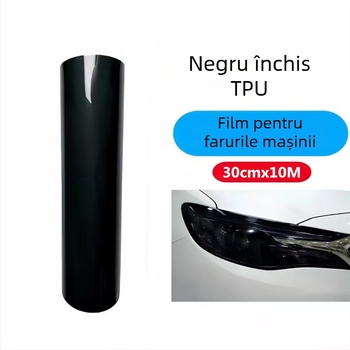King Platinum TPU film protector pentru faruri și stopuri auto, cu posibilitatea schimbării culorii și cu reparații ale zgârieturilor (transparent)