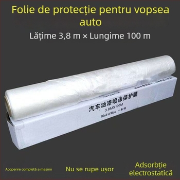 Film de mască PE de înaltă vâscozitate pentru decorare, protecția vopselei auto și protecția mobilierului