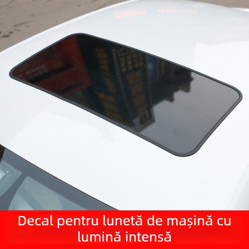 Film pentru luneta panoramică a mașinii, PVC, autoadeziv, stil sunroof, tip film