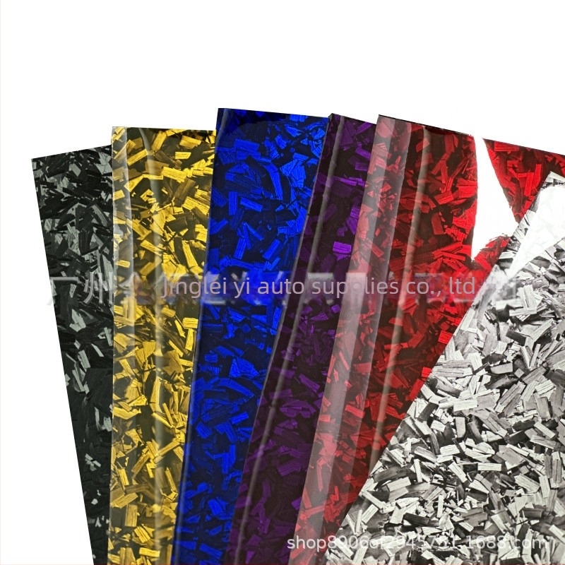 Folie de wrap pentru mașină – bază PVC, personalizabilă, universală pentru întregul vehicul, aspect carbon, folie de schimbare a culorii