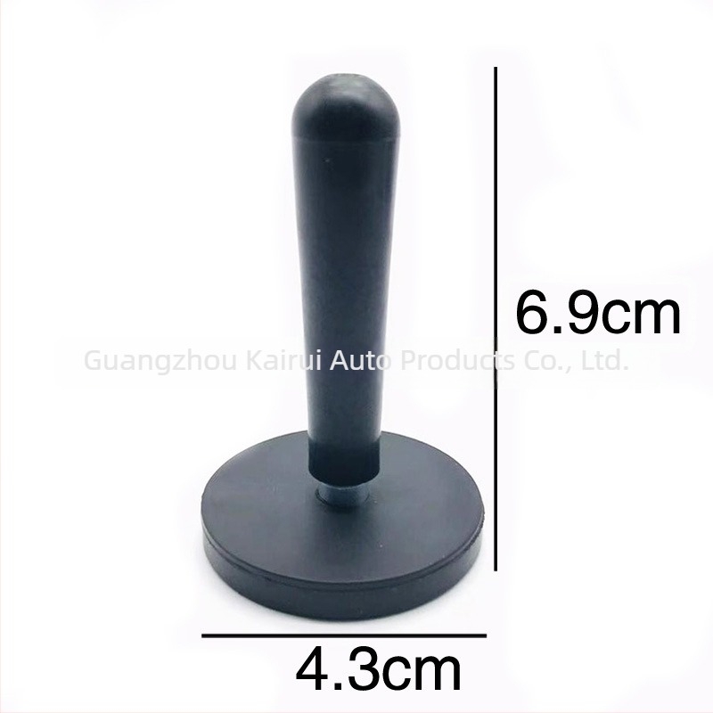 Magnet de poziționare pentru folie auto cu mâner din plastic și magnet înfășurat în cauciuc – 46 g