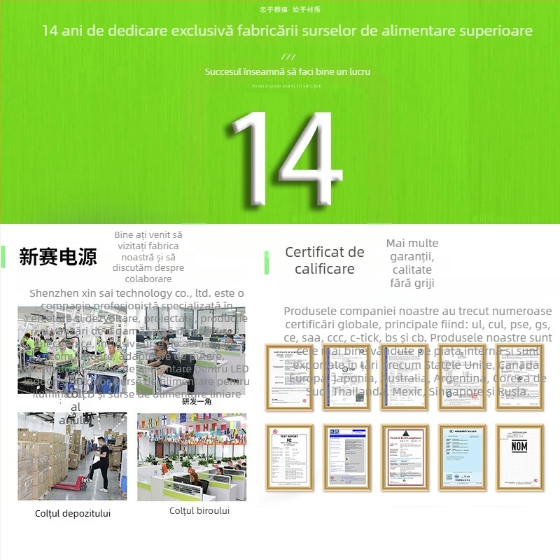 Adaptor de alimentare 12V 2A, standard SUA, ETL certificat, seria 24W