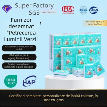 Prosop de față de unică folosință - fibră vegetală, țesătură simplă, suport OEM/ODM, personalizare 7-15 zile