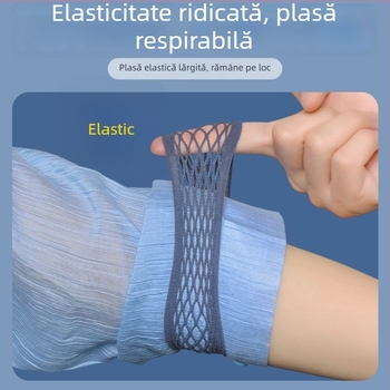 Unealtă de fixare a mânecilor pentru cămăși, Hanfu și costume pentru femei; curea de strângere a manșetelor; reglabil de la lung la scurt; înaltă elasticitate; manșete antiderapante