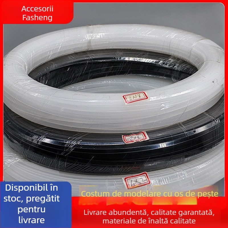 Boning din PVC - Suport transparent pentru pălării, pantaloni, haine și închidere pe spate a sutienului