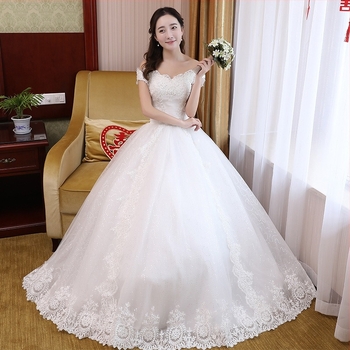 Rochie de mireasă cu un umăr, fără mâneci, lungă până la podea, talie la nivel mediu, siluetă prințesă