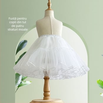 Petticoat din organza pentru rochia Lolita prințesă – susținere fără oase, Adulți, Primăvara 2023
