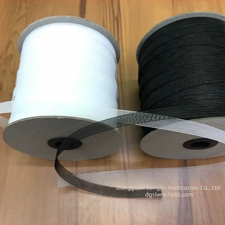 Centură elastică din plasă cu model de coastă de pește pentru rochii de mireasă și fuste de dans latino; material: poliester; potrivit pentru textile de casă și îmbrăcăminte.